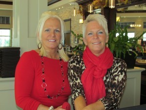 L to R: Dianne and her twin sister, Denise