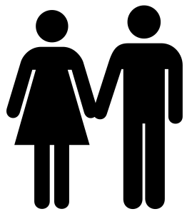 man and woman